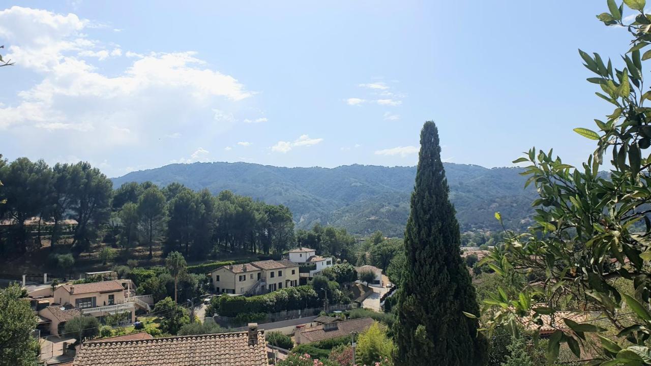 Calme Et Vue Panoramique Apartman Pégomas Kültér fotó