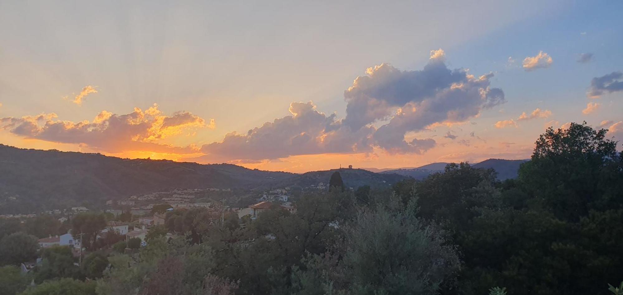 Calme Et Vue Panoramique Apartman Pégomas Kültér fotó